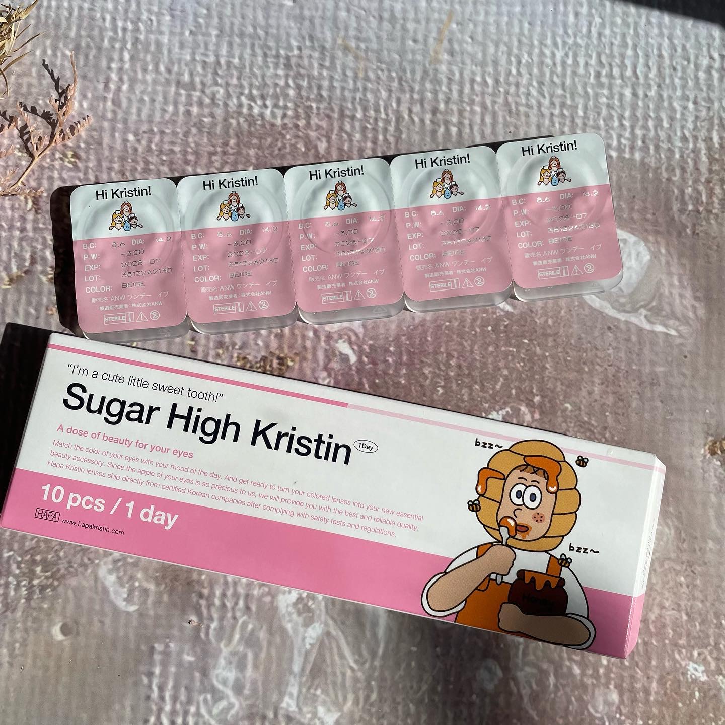 Suger High Kristin/Hapa kristin/カラーコンタクトレンズを使ったクチコミ（2枚目）