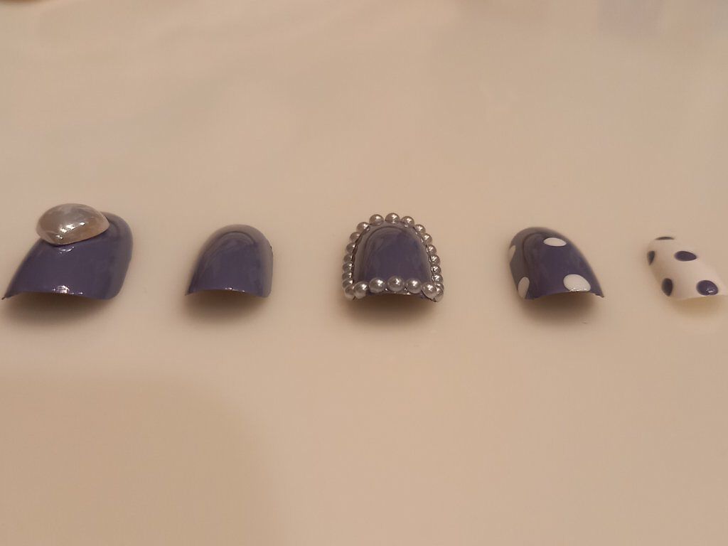 ネイルパーツ/セリア/ネイルチップ・パーツを使ったクチコミ（3枚目）