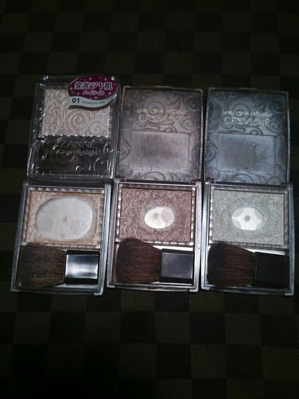 パールグロウハイライト/CEZANNE/パウダーハイライトを使ったクチコミ（1枚目）