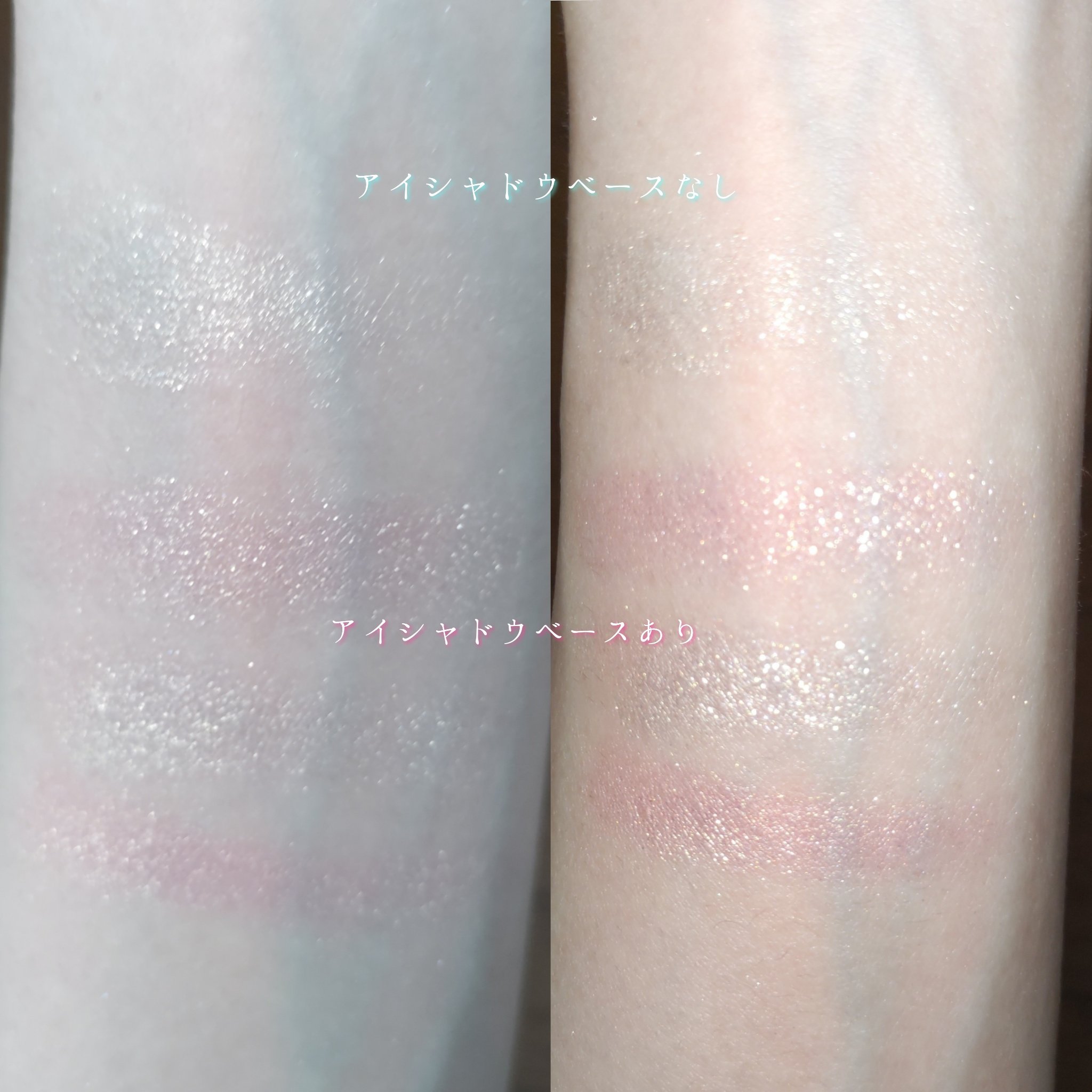 マイカラー デュオシャドウ スプリングスパークル（イエベ春）/FAVES BEAUTY/アイシャドウパレットを使ったクチコミ（3枚目）