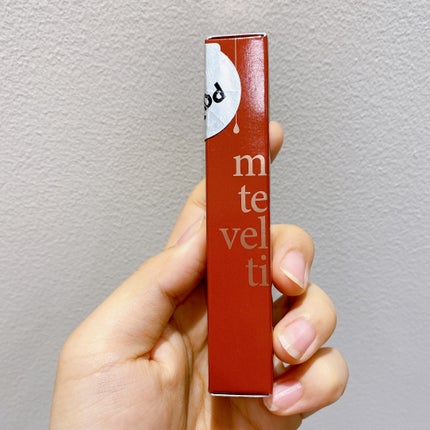 ミルクティーベルベットティント/rom&nd/リップティントを使ったクチコミ(4枚目)