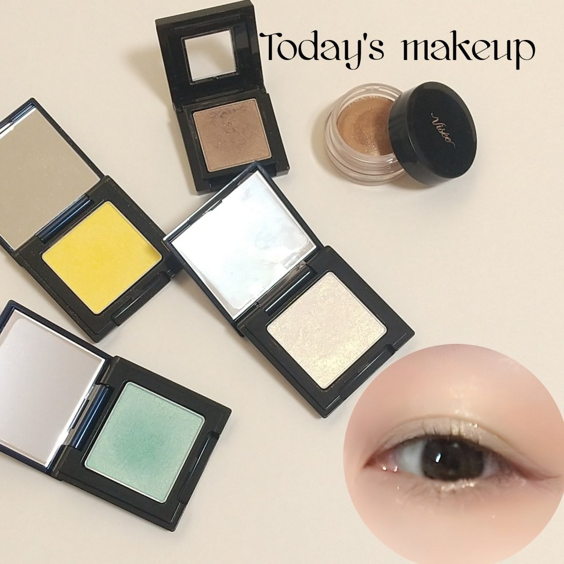 ラズル アイカラー 45 Weekend citron/エレガンス ラズル /単色アイシャドウを使ったクチコミ（1枚目）