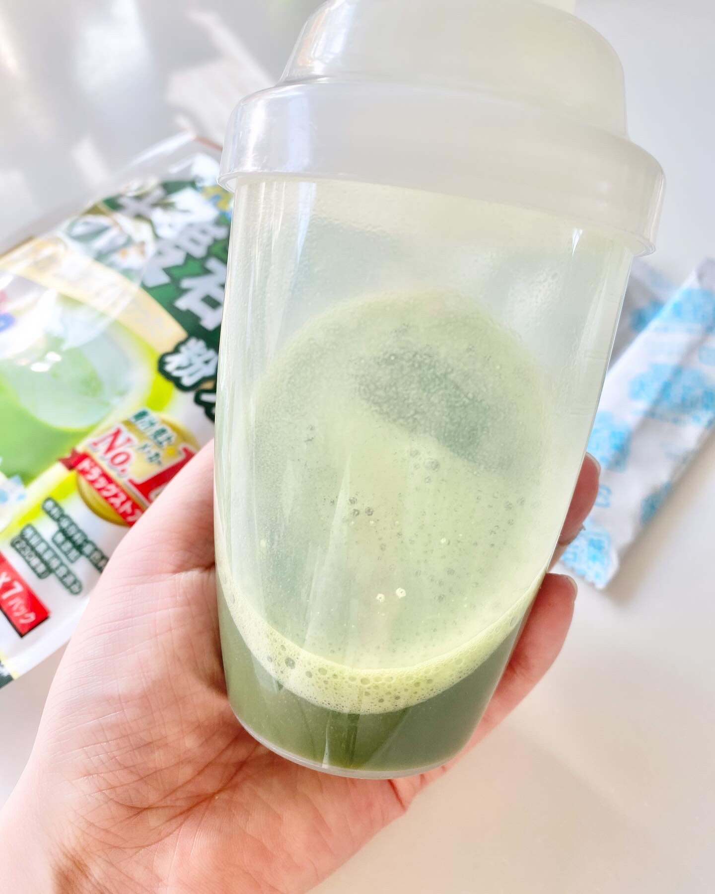 乳酸菌プラス 大麦若葉 粉末/山本漢方製薬/青汁を使ったクチコミ（2枚目）