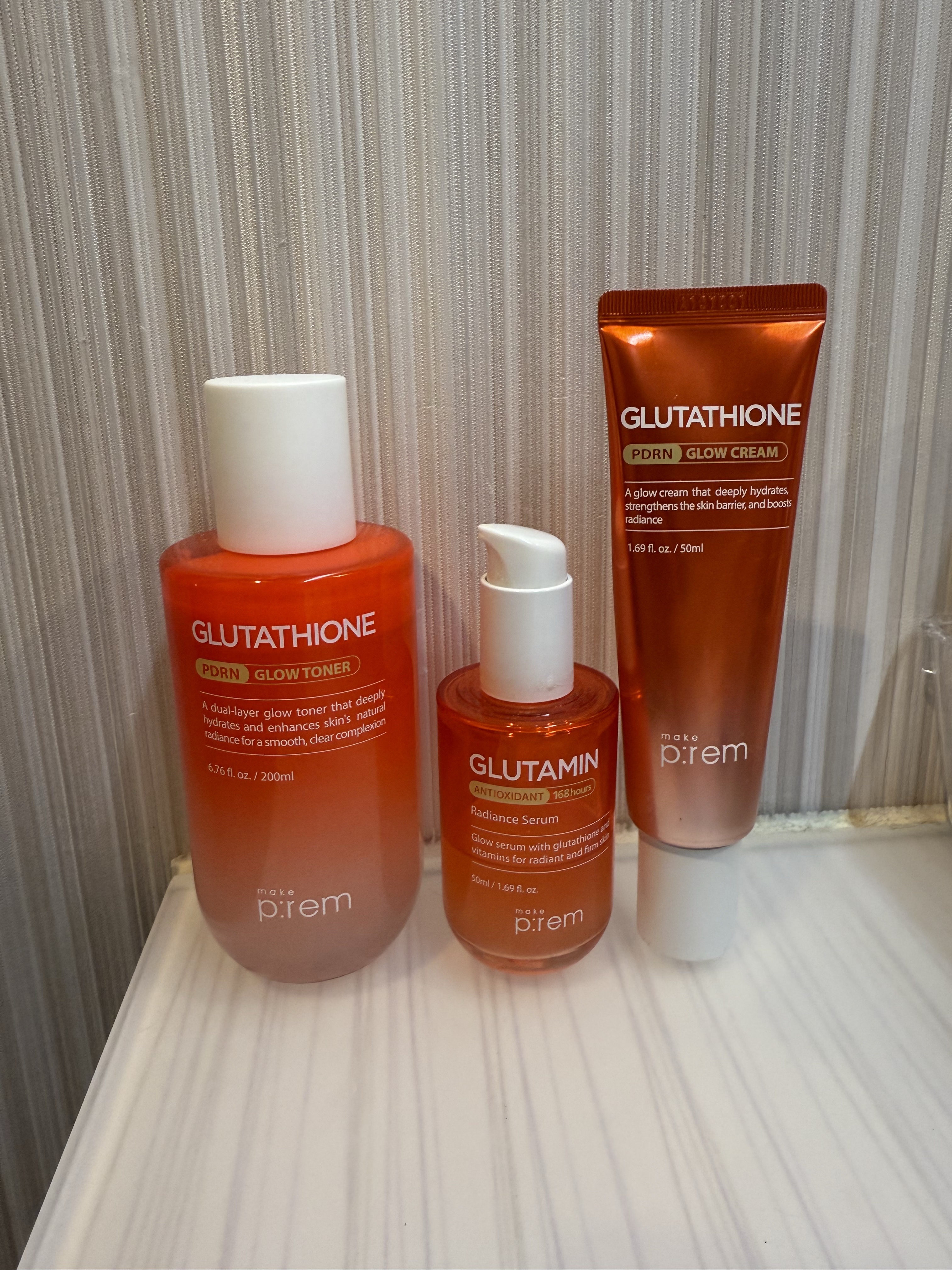 グルタミン抗酸化光彩セラム/make prem/美容液を使ったクチコミ（1枚目）