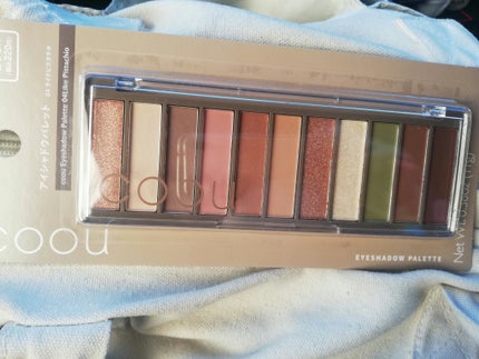 アイシャドウパレット/coou/アイシャドウパレットを使ったクチコミ(1枚目)