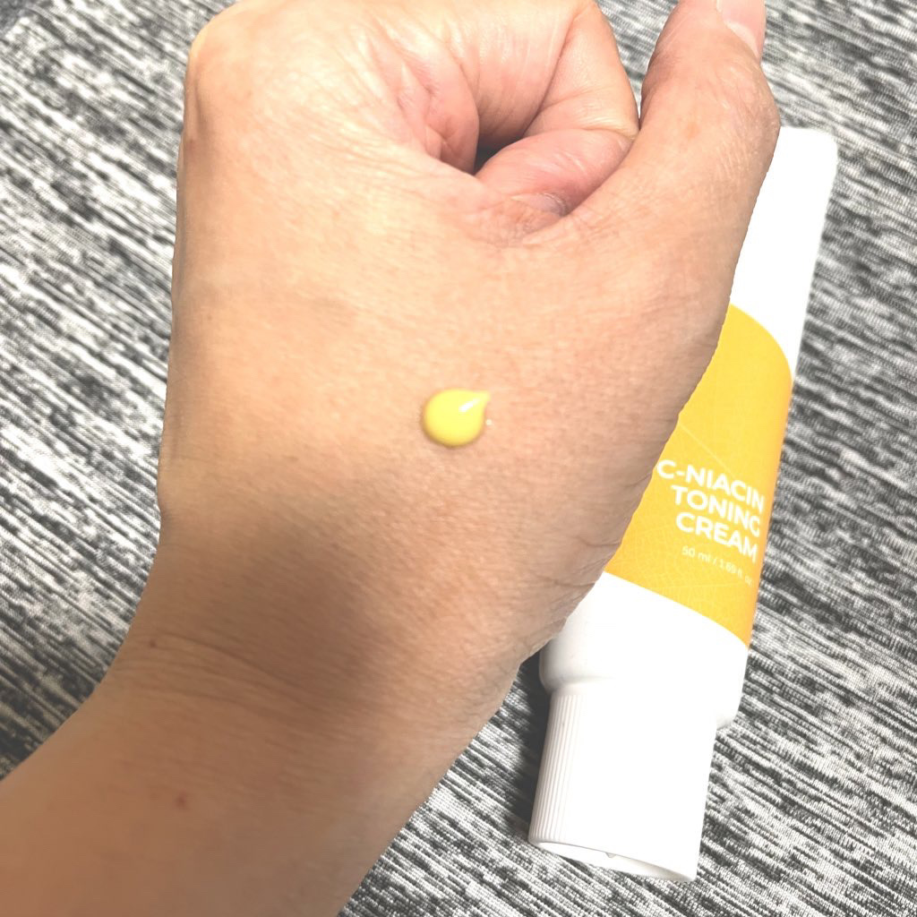 C-ナイアシン トーニング クリーム/Isntree/フェイスクリームを使ったクチコミ（2枚目）