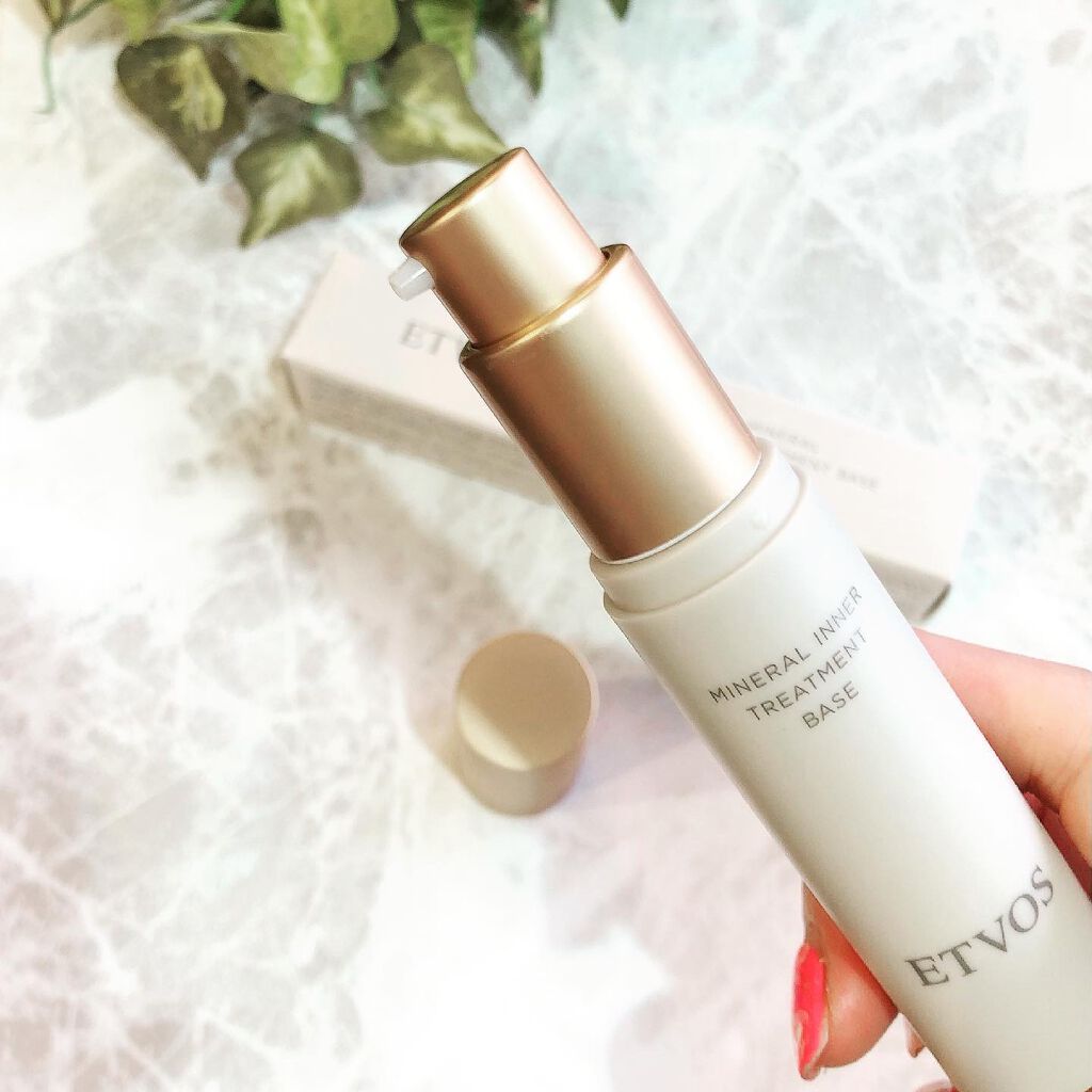ミネラルインナートリートメントベース/エトヴォス/化粧下地を使ったクチコミ（2枚目）