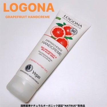 🐾KUMAchan🐾 on LIPS 「▪️LOGONA▪️HANDCREME:GRAPEFRUIT▫..」（1枚目）