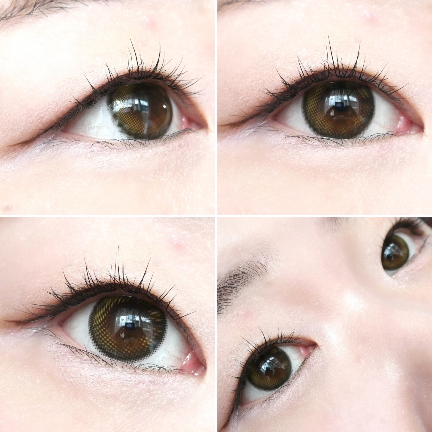 mimi charme 1day ハニーシロップ/mimi charme/ワンデー（１DAY）カラコンを使ったクチコミ（3枚目）