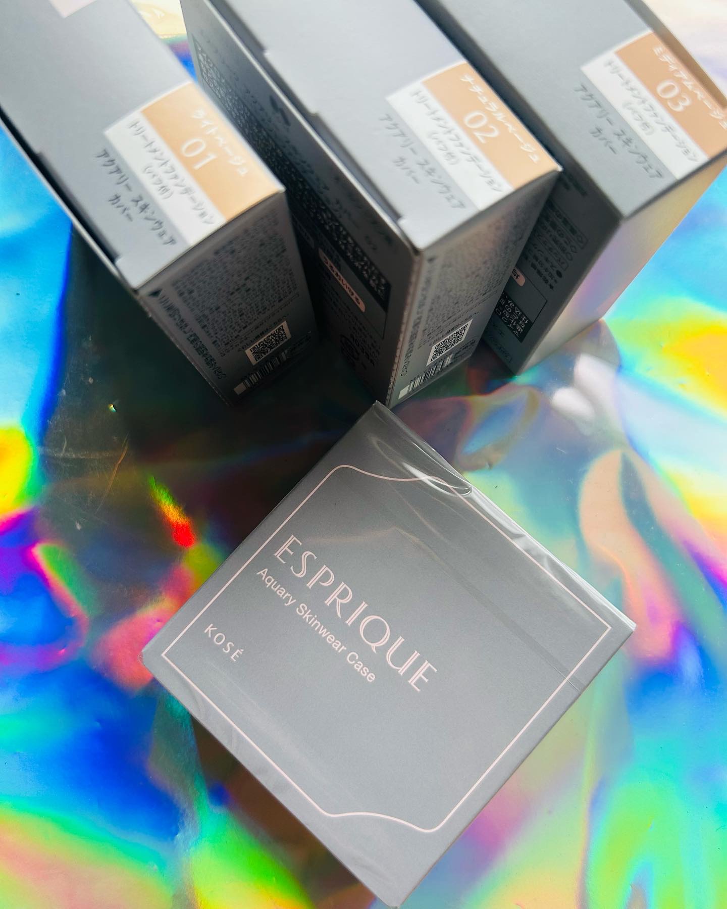 アクアリースキンウェア 02 ナチュラルベージュ/ESPRIQUE/クッションファンデーションを使ったクチコミ（3枚目）