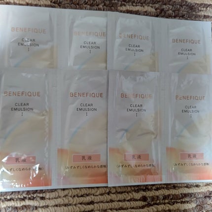 クリアエマルジョンC・I・II/BENEFIQUE/乳液を使ったクチコミ(1枚目)