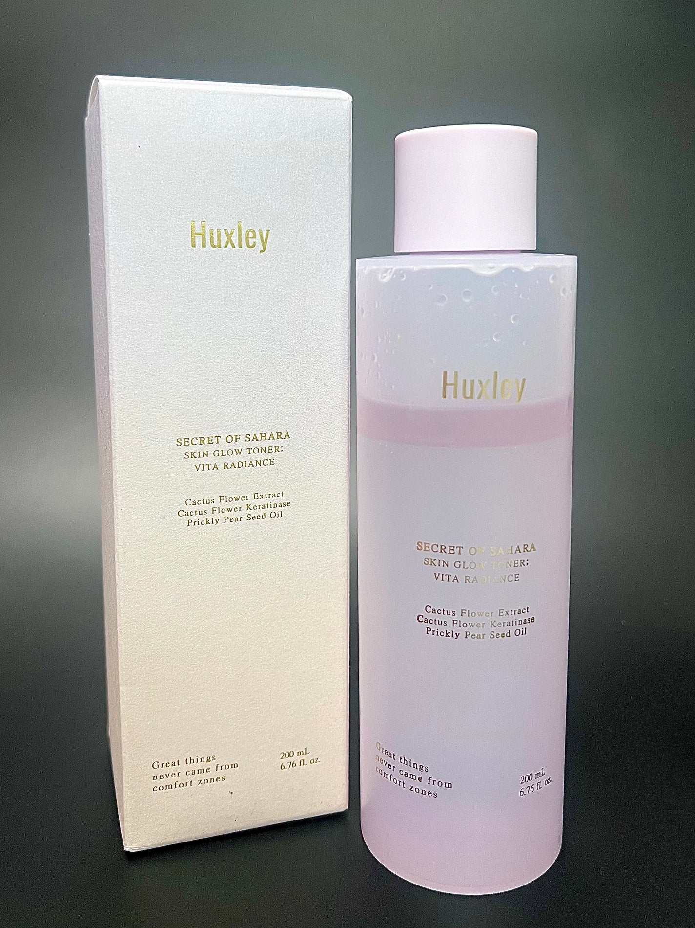 スキングロウトナー ビタラディアンス/Huxley/化粧水を使ったクチコミ(2枚目)