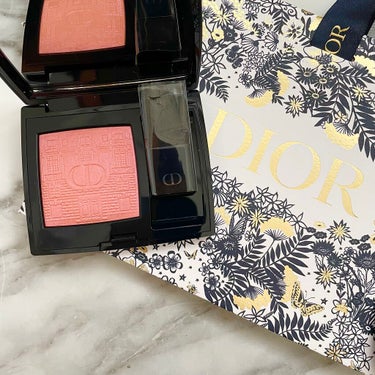 Dior ディオールスキン ルージュ ブラッシュ 〈アトリエ オブ ドリームズ〉のクチコミ「【このチーク、お肌がきれいに見える！✨】

💁‍♀️Dior ディオールスキン ルージュ ブラ.....」（1枚目）