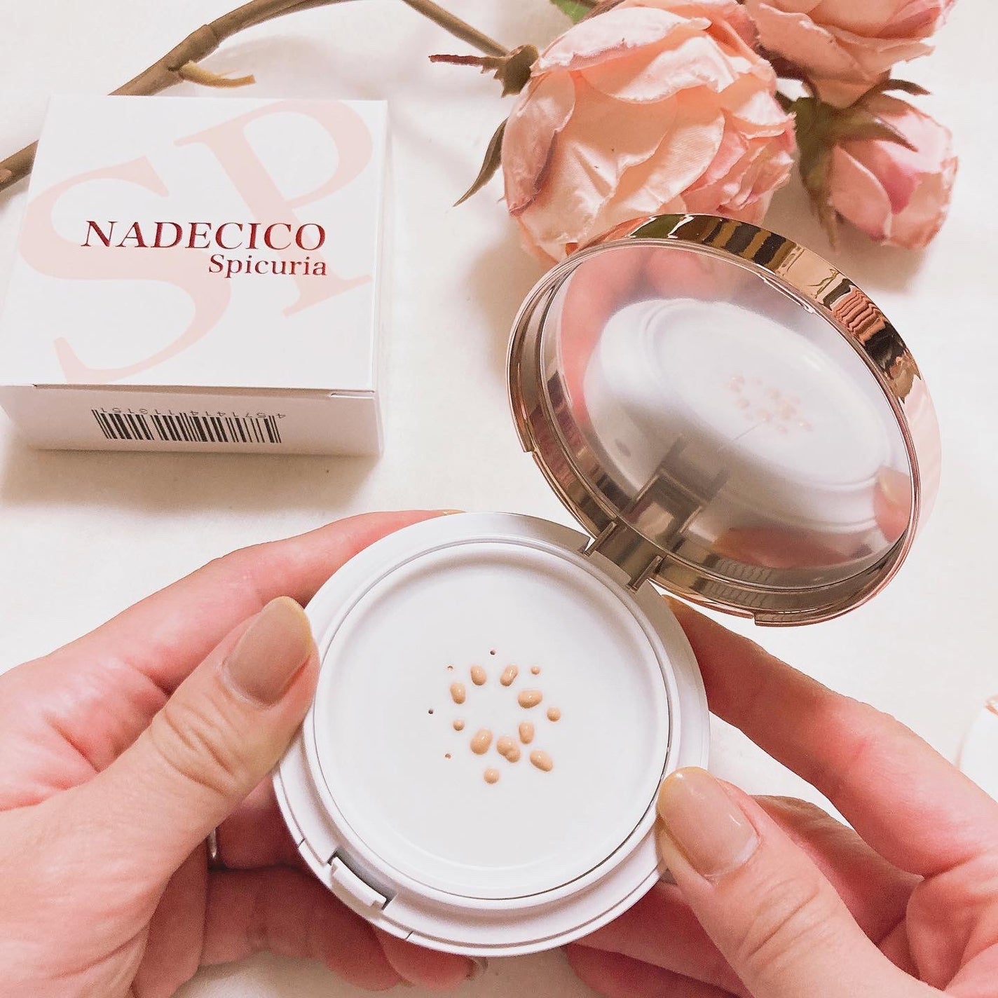 ナデシコファンデーションSP/NADECICO/クッションファンデーションを使ったクチコミ(2枚目)