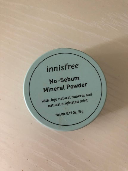 ノーセバム ミネラルパウダー/innisfree/ルースパウダーを使ったクチコミ(1枚目)