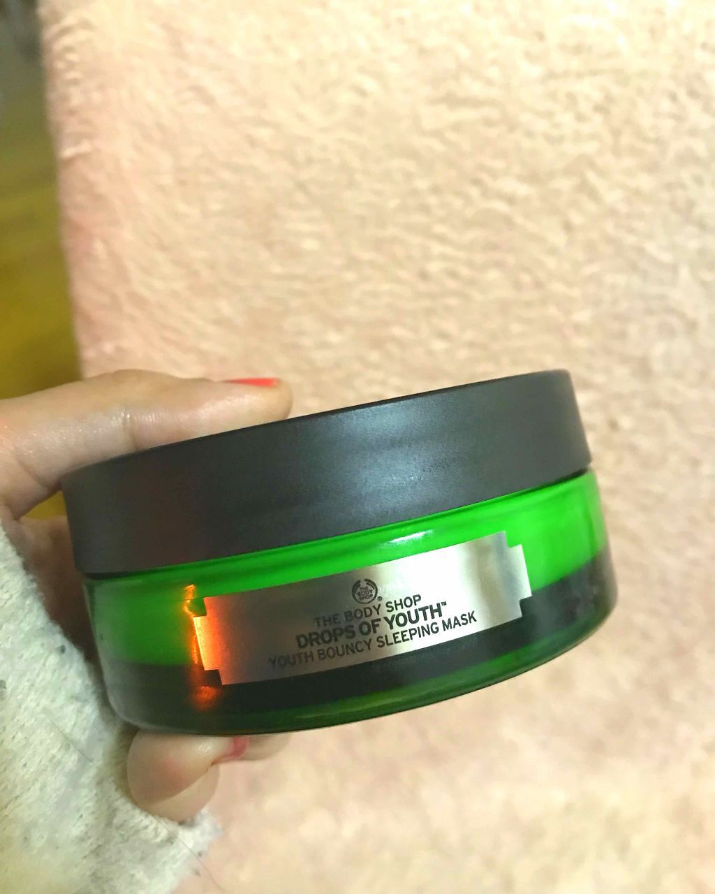 ユースバウンシィ スリーピングマスク DOY/THE BODY SHOP/フェイスクリームを使ったクチコミ(1枚目)