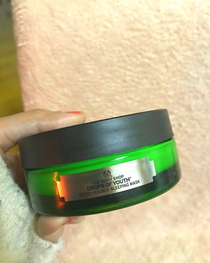 ユースバウンシィ スリーピングマスク DOY/THE BODY SHOP/フェイスクリームを使ったクチコミ(1枚目)