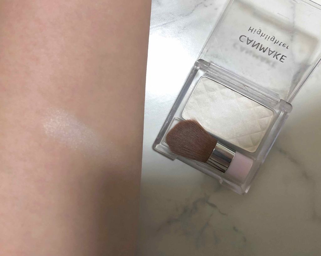 ハイライター/キャンメイク/パウダーハイライトを使ったクチコミ(2枚目)