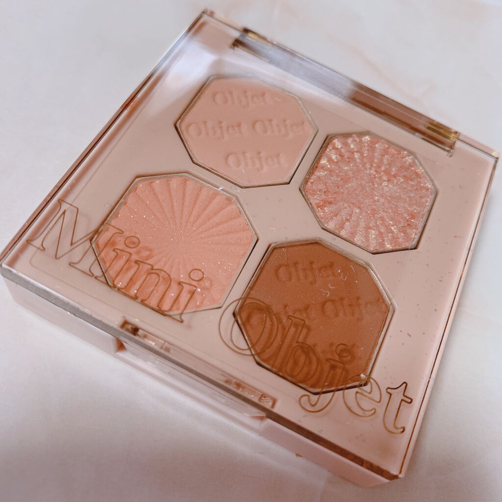 プレイカラーアイズ ミニオブジェ/ETUDE/アイシャドウパレットを使ったクチコミ(4枚目)