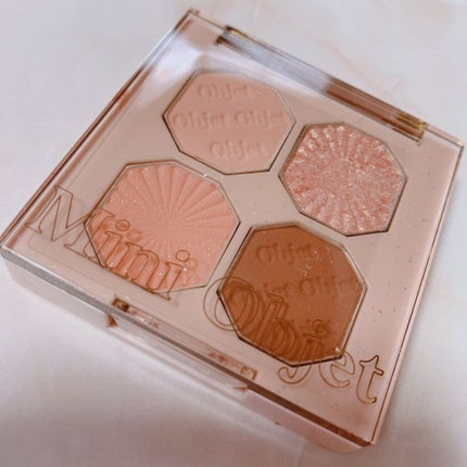 プレイカラーアイズ ミニオブジェ/ETUDE/アイシャドウパレットを使ったクチコミ(4枚目)