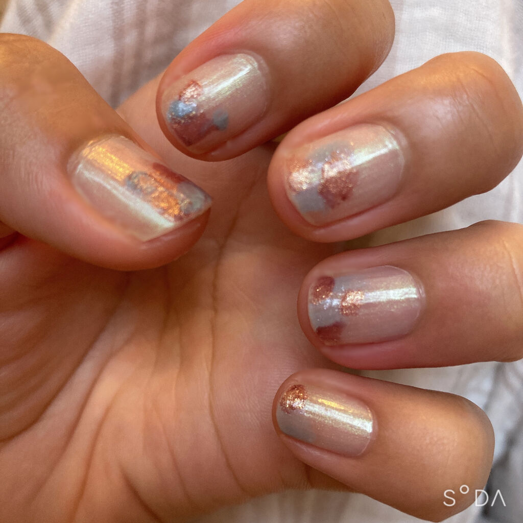 オサジ アップリフト ネイルカラー 12 Sorekara〈それから〉/OSAJI/マニキュアを使ったクチコミ（2枚目）