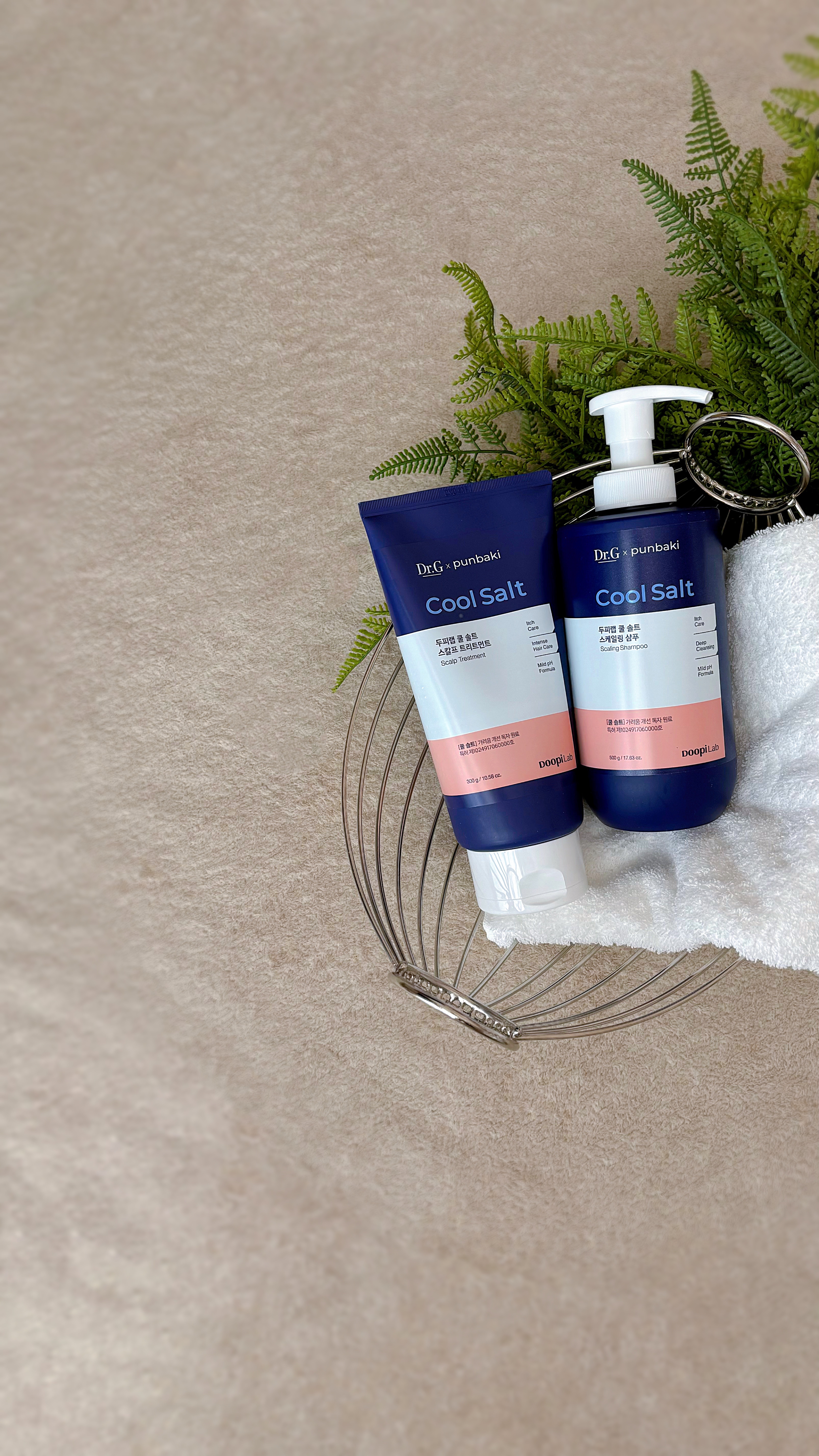 クールソルトスケーリングシャンプー/クールソルトスカルプトリートメント/Dr.G/市販シャンプーを使ったクチコミ（1枚目）