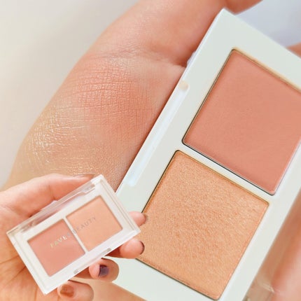 マイカラー デュオシャドウ スフレ/FAVES BEAUTY/アイシャドウパレットを使ったクチコミ(5枚目)