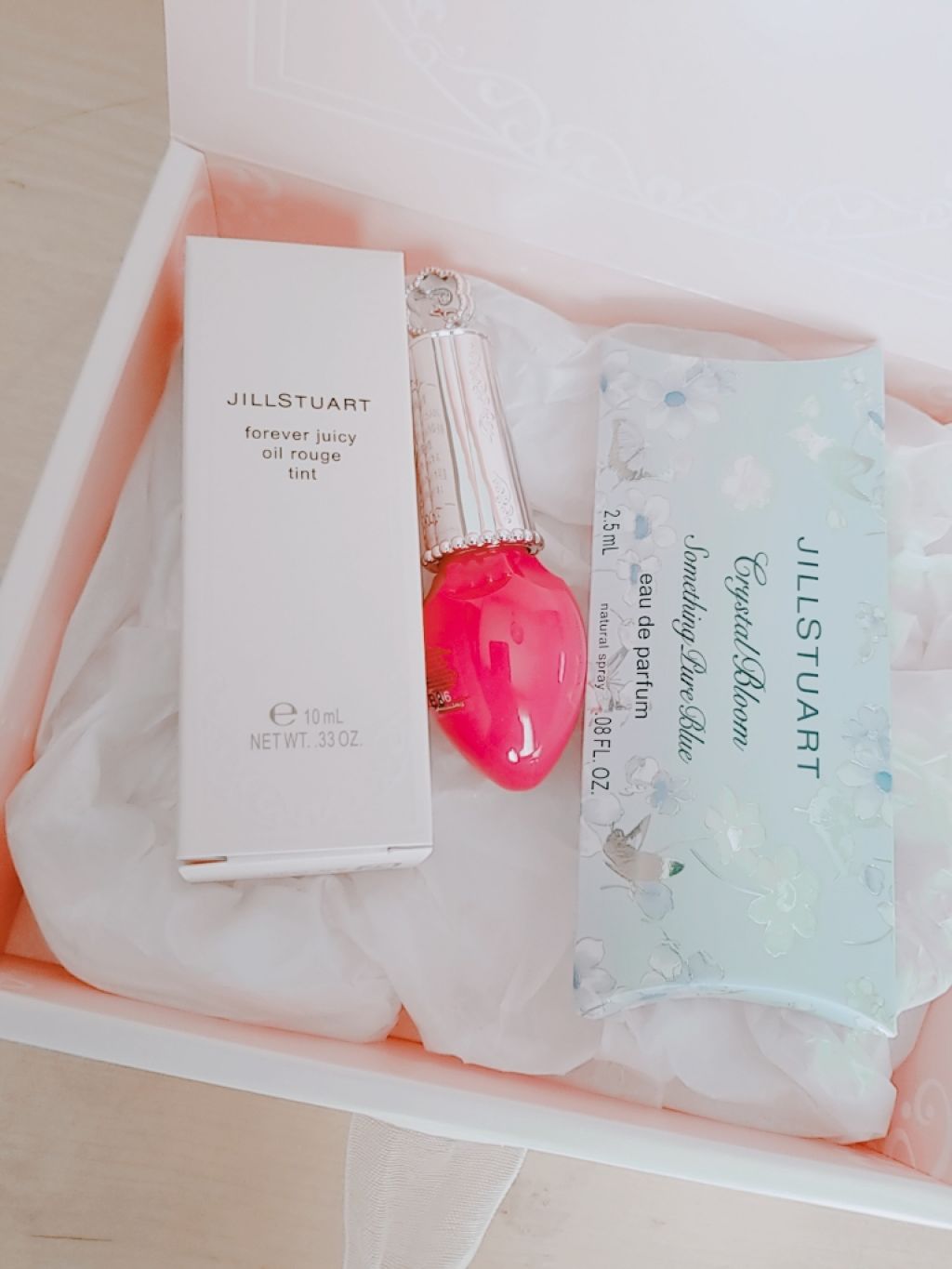 フォーエヴァージューシー オイルルージュ ティント/JILL STUART/リップティントを使ったクチコミ（2枚目）