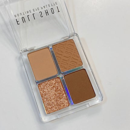 フルショット ルーティーン アイパレット/A’pieu/アイシャドウパレットを使ったクチコミ(2枚目)