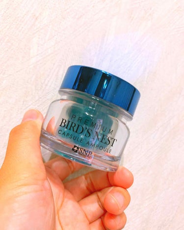 SNP PREMIUM BIRD'S NEST CAPSULE AMPOULEのクチコミ「
SNP  PREMIUM BIRD'S NEST  CAPSULE AMPOULE

水分光.....」（1枚目）