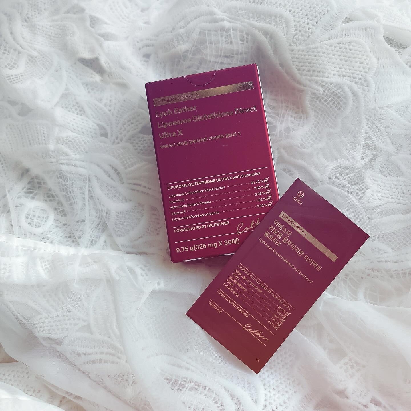 ヨエスターGLTダイレクトウルトラX/ESTHER FORMULA/美容サプリメントを使ったクチコミ（1枚目）