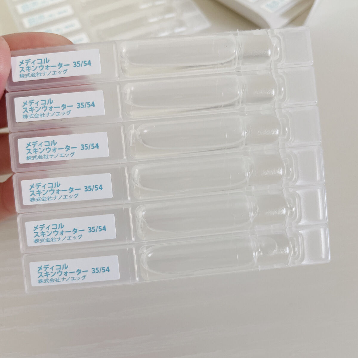 メディコル スキンウォーター 35/54/ナノエッグ/化粧水を使ったクチコミ（3枚目）