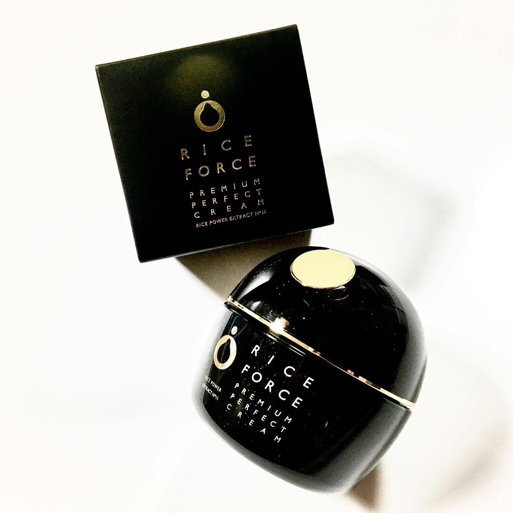 プレミアムパーフェクトクリーム/ライスフォース/フェイスクリームを使ったクチコミ（1枚目）