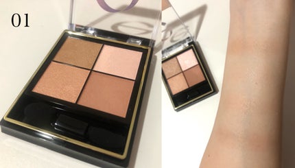 リアルクローズシャドウ/excel/アイシャドウパレットを使ったクチコミ(2枚目)