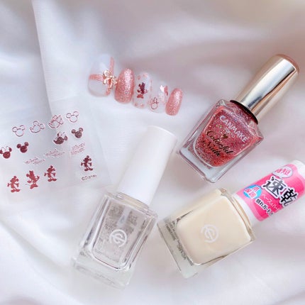 カラフルネイルズ/キャンメイク/マニキュアを使ったクチコミ(3枚目)