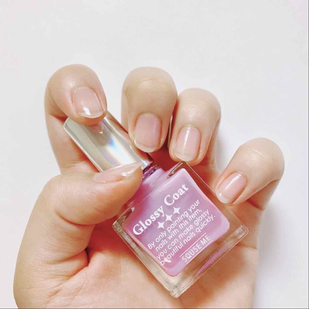 グロッシーコート/スキューズミー/オールインワンネイルを使ったクチコミ（1枚目）