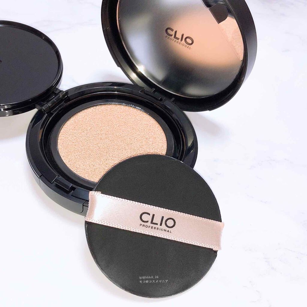 キル カバー アンプル クッション 03 LINEN/CLIO/クッションファンデーションを使ったクチコミ（1枚目）
