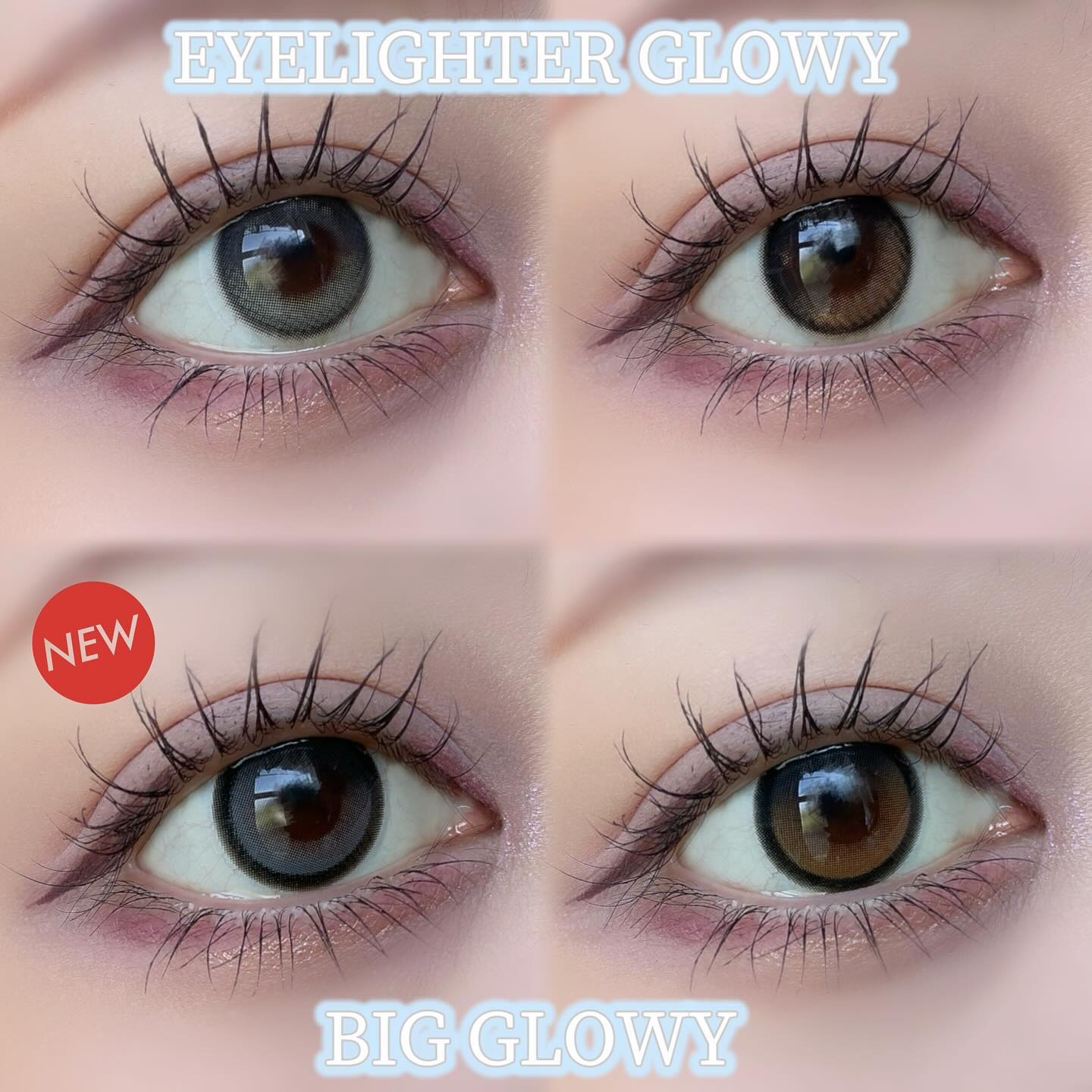 Eyelighter Glowy 1Month/OLENS/カラーコンタクトレンズを使ったクチコミ（2枚目）
