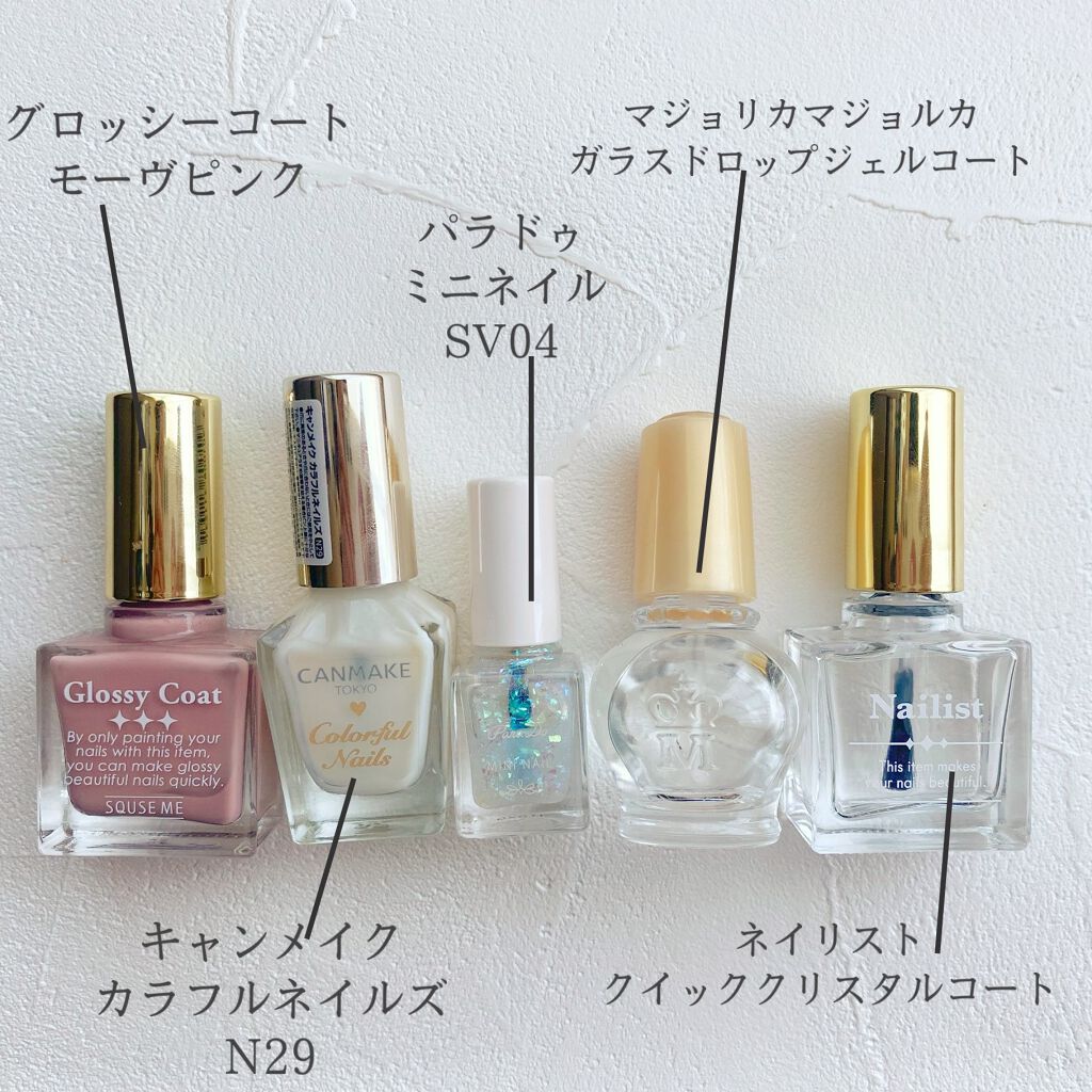 カラフルネイルズ/キャンメイク/マニキュアを使ったクチコミ（2枚目）
