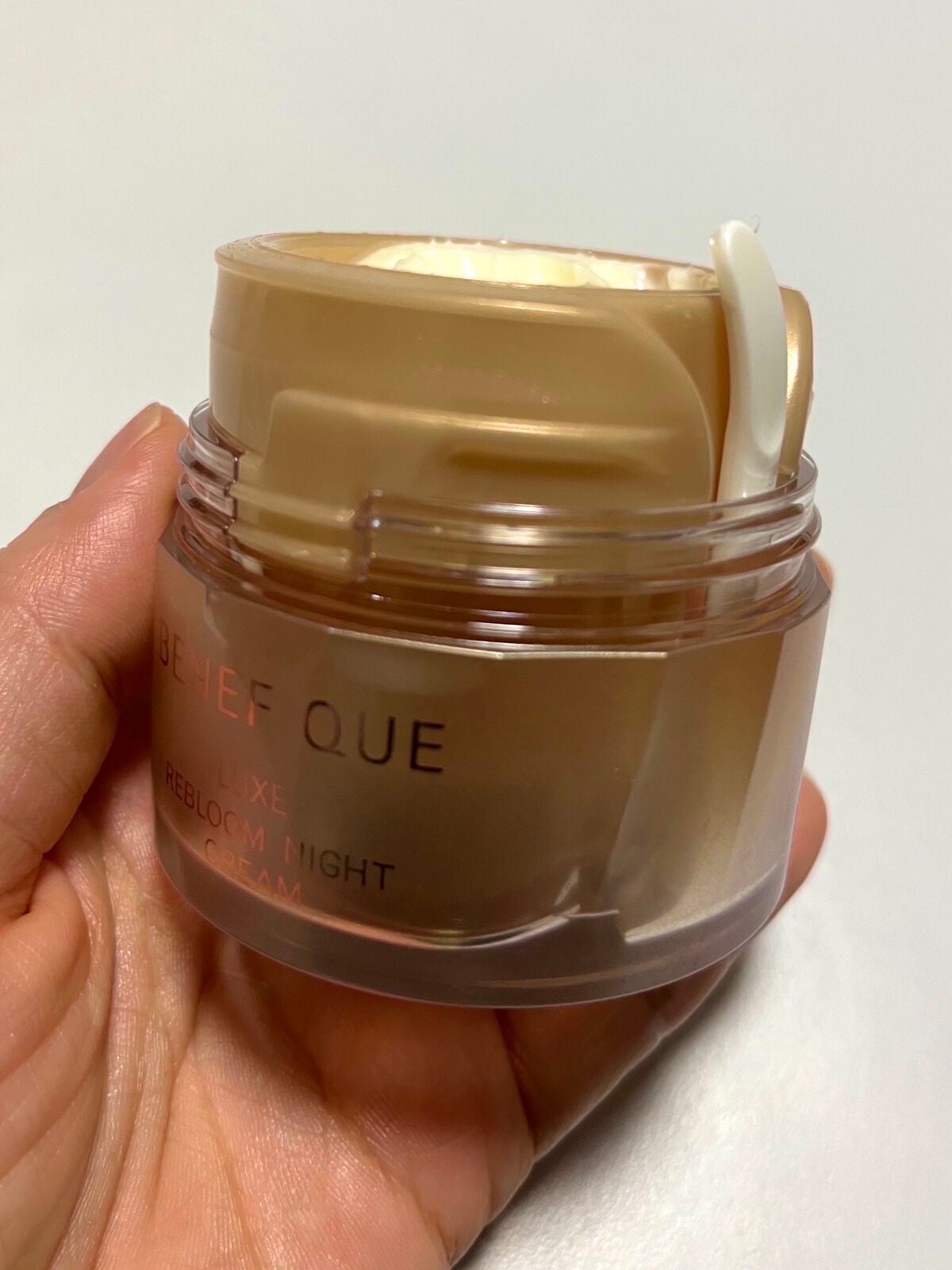 リュクス リブルームナイトクリーム/BENEFIQUE/フェイスクリームを使ったクチコミ(2枚目)