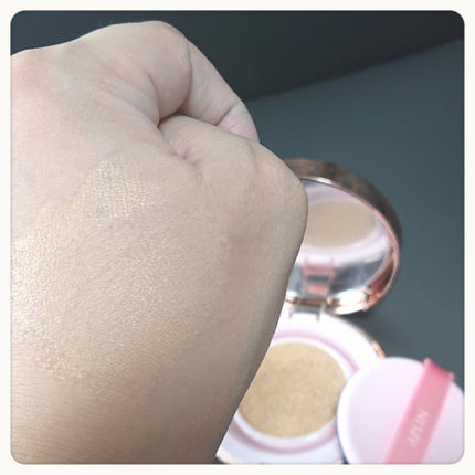 ピンクティーツリーカバークッション/APLIN/クッションファンデーションを使ったクチコミ(5枚目)