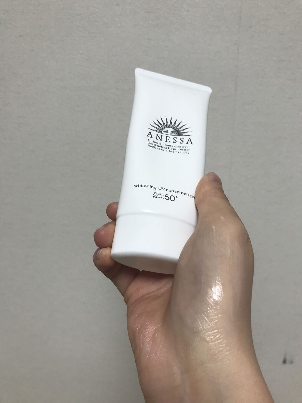 ホワイトニングUV ジェル AA/アネッサ/日焼け止め・UVケアを使ったクチコミ（3枚目）