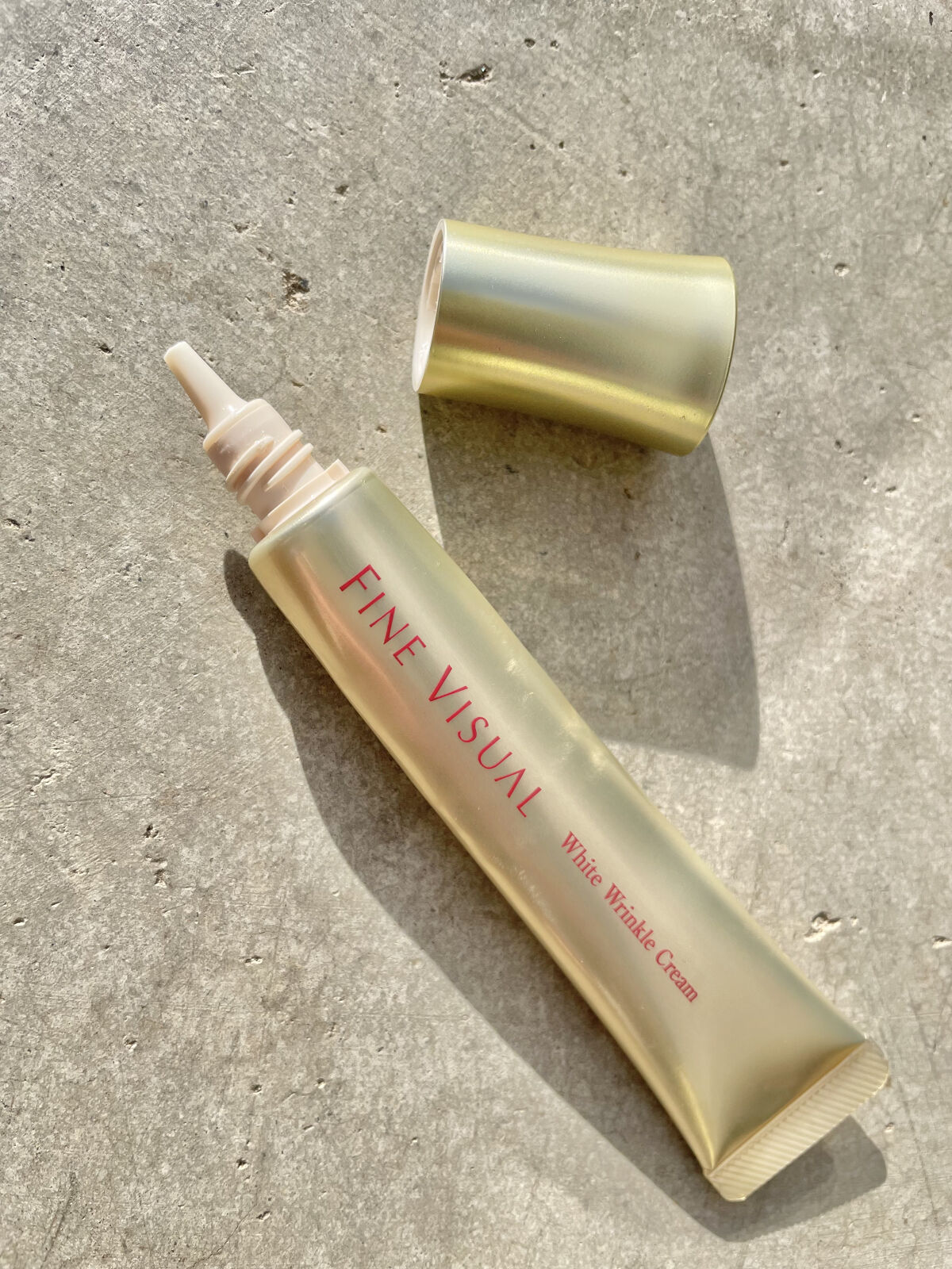 ファインビジュアル ホワイトリンクルクリーム /フェヴリナ/フェイスクリームを使ったクチコミ（1枚目）