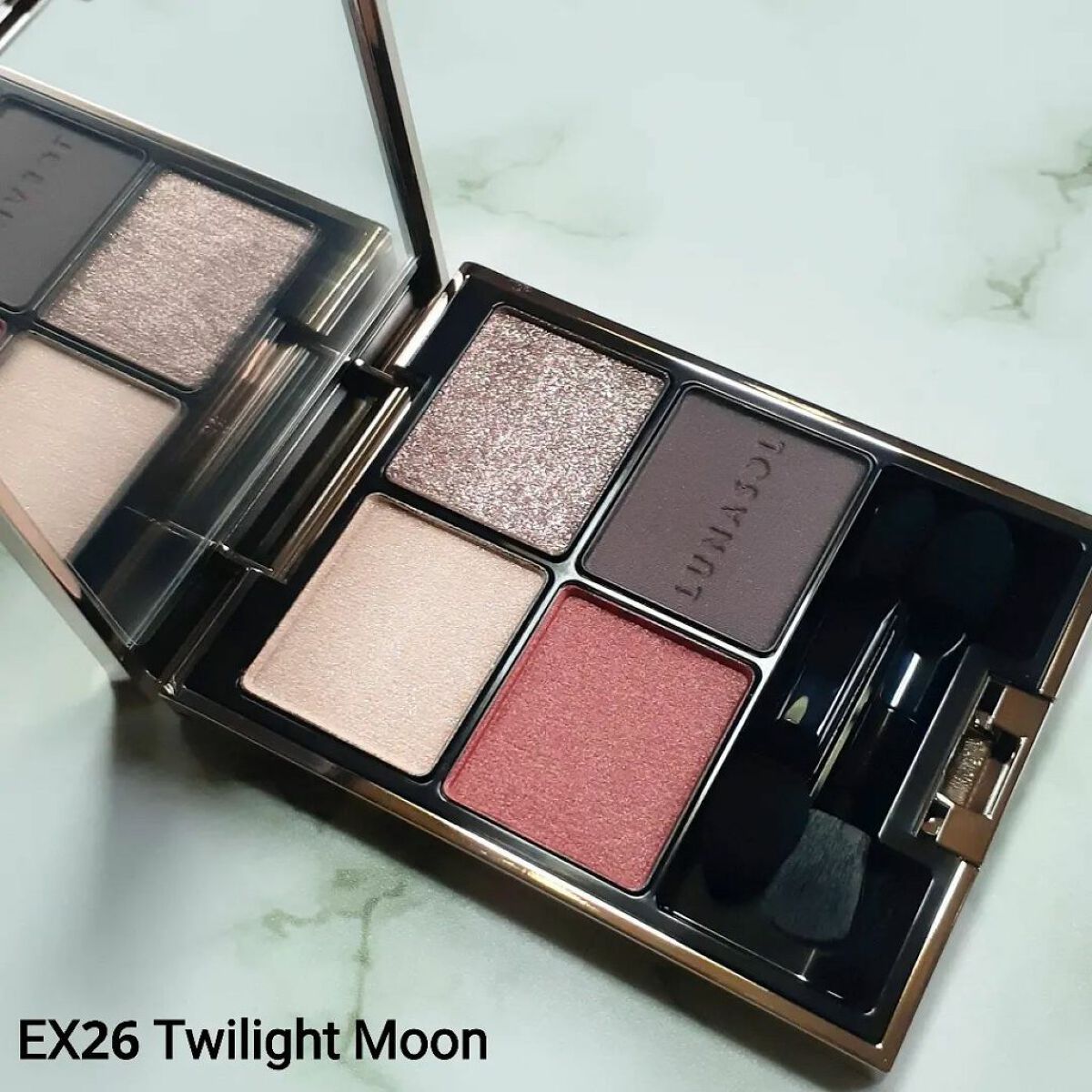 アイカラーレーション/LUNASOL/アイシャドウパレットを使ったクチコミ(2枚目)