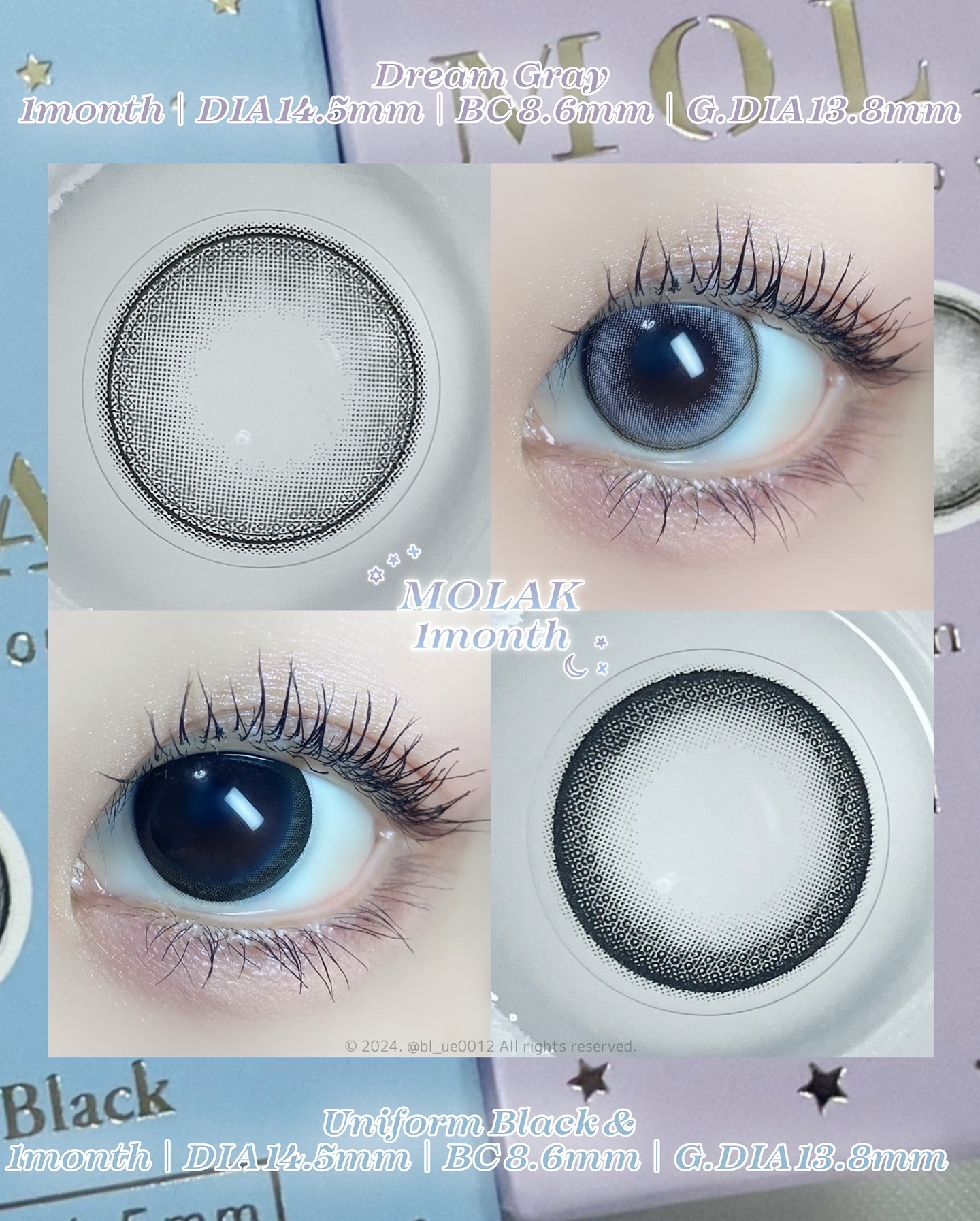 MOLAK 1day/MOLAK/ワンデー（１DAY）カラコンを使ったクチコミ（3枚目）