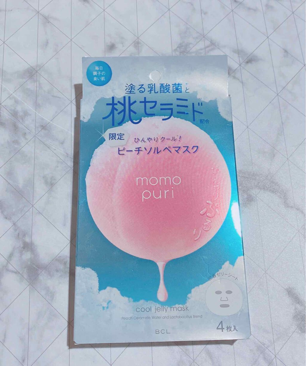 潤いぷるジュレマスク クール/ももぷり/シートマスク・パックを使ったクチコミ(1枚目)