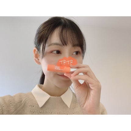 【限定】 ASMR シュガーキャンデー ティント スティック/PERIPERA/口紅を使ったクチコミ(2枚目)