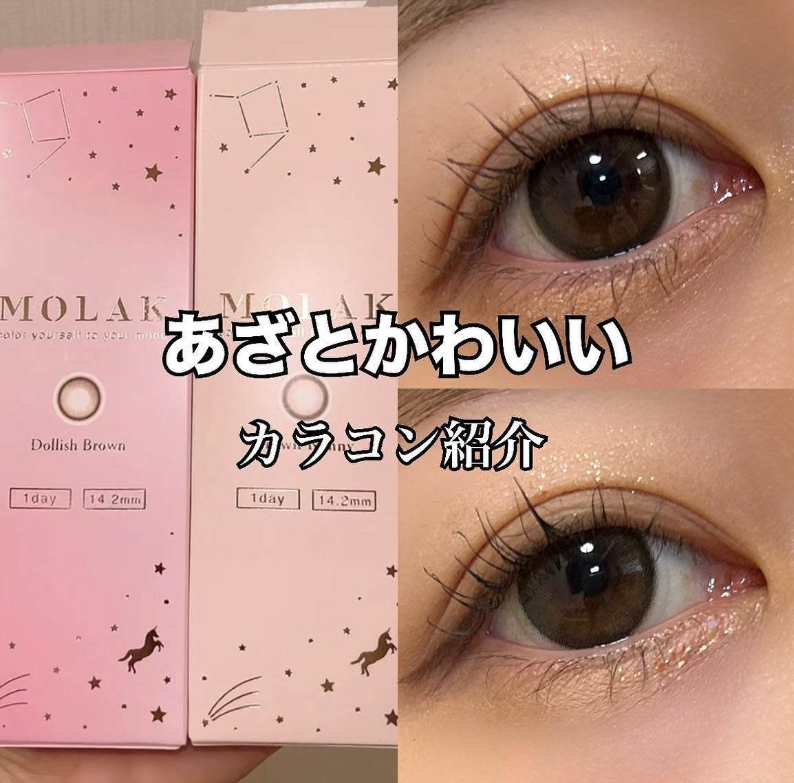 MOLAK 1day/MOLAK/ワンデー(1DAY)カラコンを使ったクチコミ(1枚目)