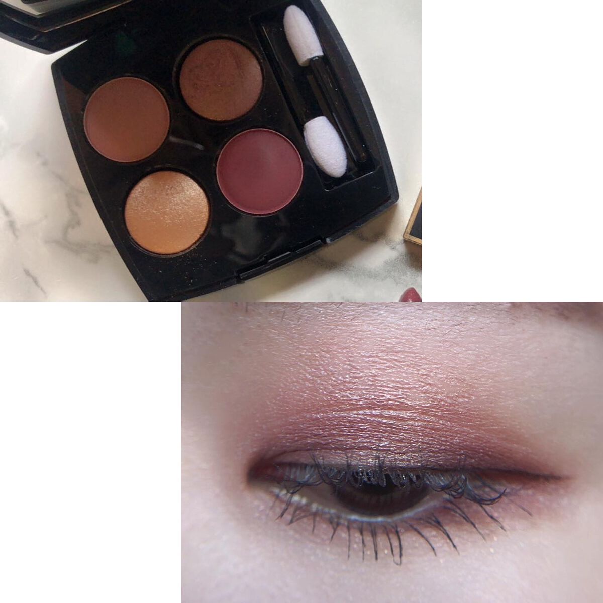 あゆみ on LIPS 「・\#todaysmake/・アイシャドウ☑@chanel.b..」(2枚目)