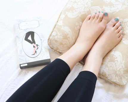 履くだけイージースリムレッグ/slimlab/着圧ソックス・レギンスを使ったクチコミ(3枚目)